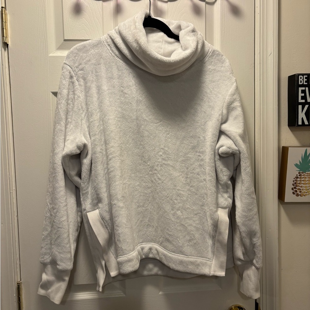 Cozy White Turtleneck Sweater